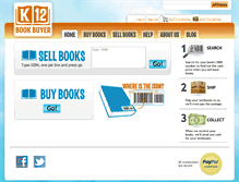 Tablet Screenshot of k12bookbuyer.com